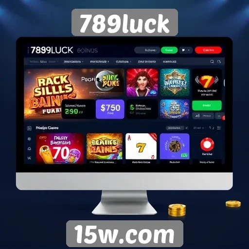 Interface do usuário do 789luck é amigável e intuitiva